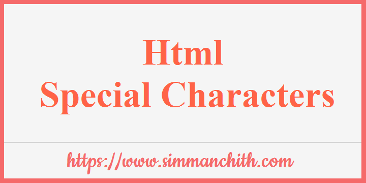 html-special-characters-or-entities-simmanchith